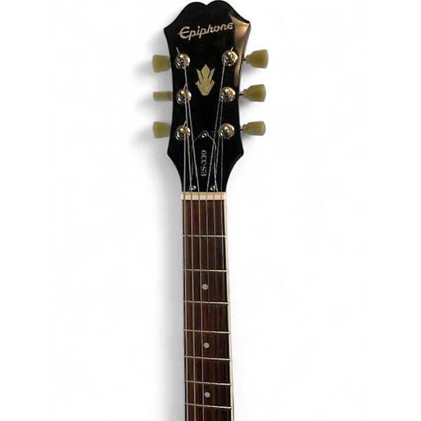 Used Epiphone ES339 2 Tone Sunburst Hollow Body Electric Guitar