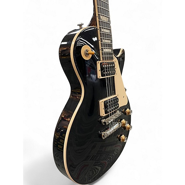 Used 2020 Gibson Les Paul Classic Black Solid Body Electric Guitar