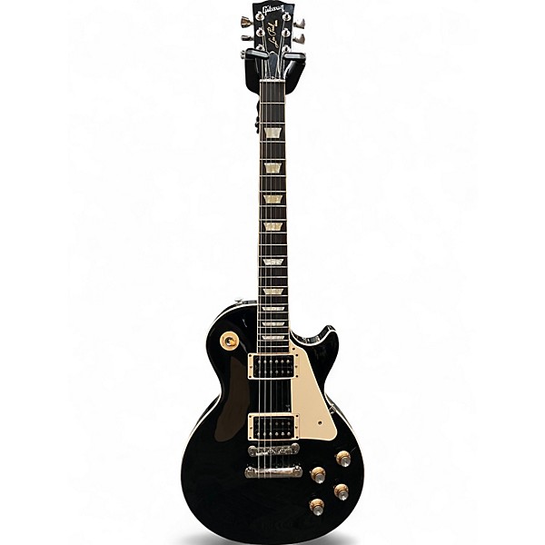 Used 2020 Gibson Les Paul Classic Black Solid Body Electric Guitar