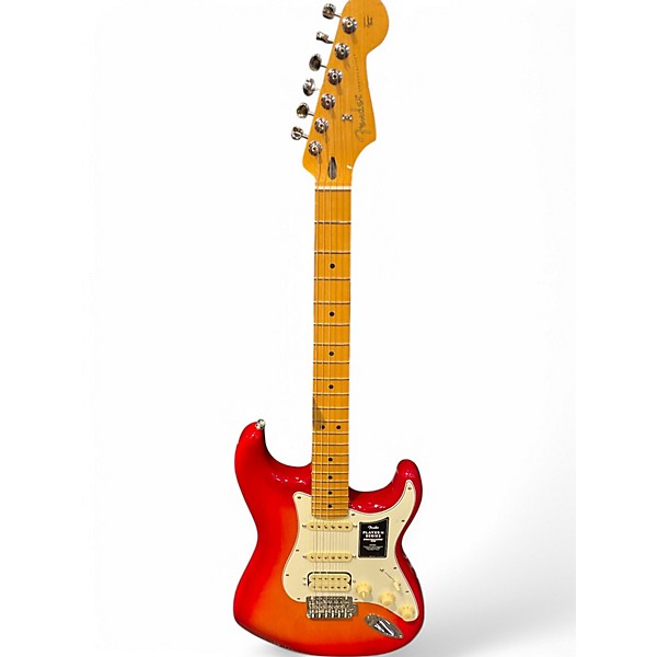 Used Fender Player 11 Stratocaster Cherry BURST Solid Body Electric Guitar