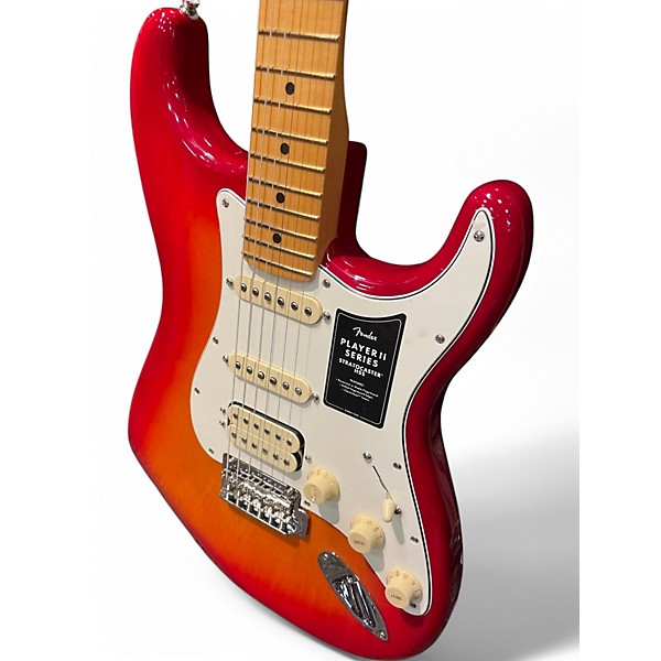 Used Fender Player 11 Stratocaster Cherry BURST Solid Body Electric Guitar