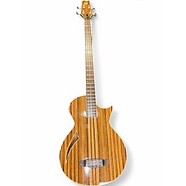 Used ESP LTD TL-4 Zebra Wood Electric Bass Guitar