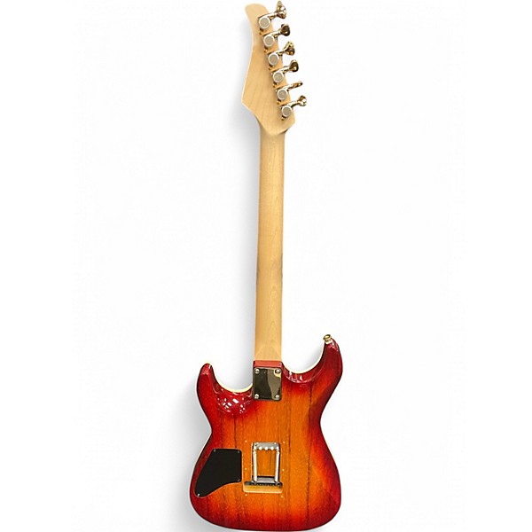 Used Pensa Custom MK-D Fireglo Solid Body Electric Guitar