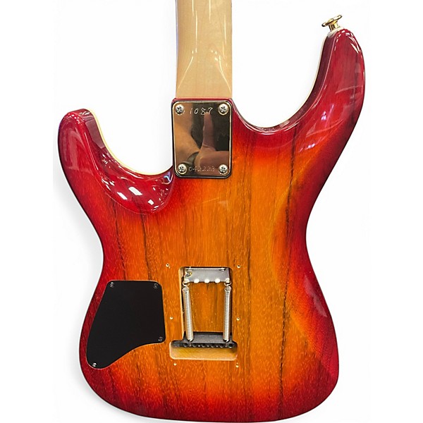 Used Pensa Custom MK-D Fireglo Solid Body Electric Guitar