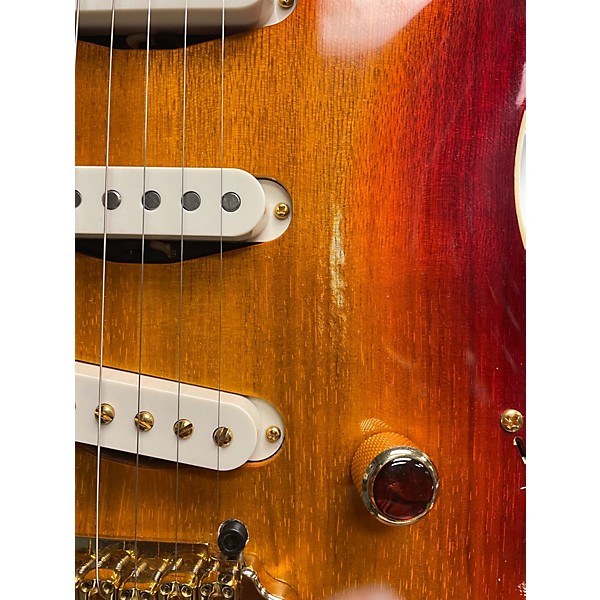 Used Pensa Custom MK-D Fireglo Solid Body Electric Guitar