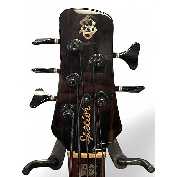 Used 2021 Spector NS-5XL Super Faded Gloss Burl Top Electric Bass Guitar