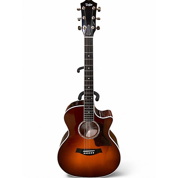 Used Taylor Custom GA 2 Tone Sunburst Acoustic Guitar