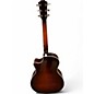 Used Taylor Custom GA 2 Tone Sunburst Acoustic Guitar