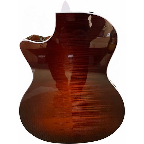 Used Taylor Custom GA 2 Tone Sunburst Acoustic Guitar