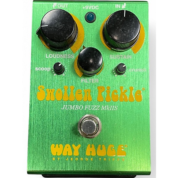 Used Way Huge Electronics WHE401 Swollen Pickle MKII Super Jumbo Fuzz Effect Pedal