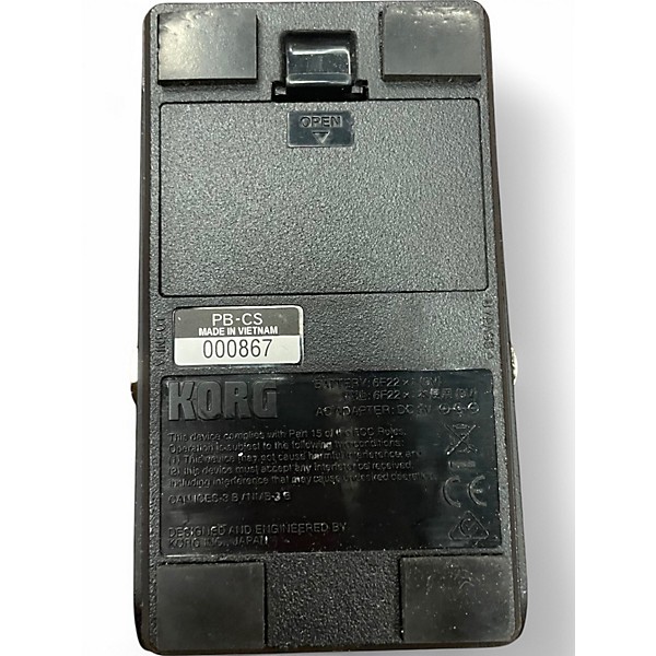 Used KORG Pitchblack Custom Tuner Pedal