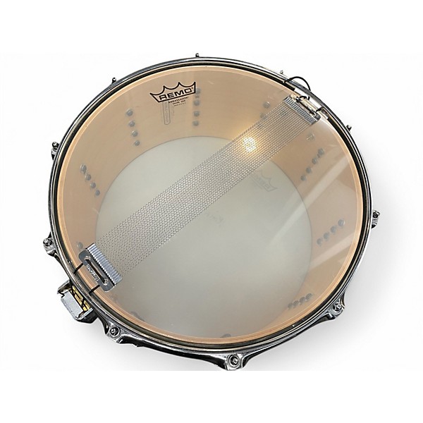 Used Noble & Cooley 14X6.5 CD Snare Silver Sparkle Drum
