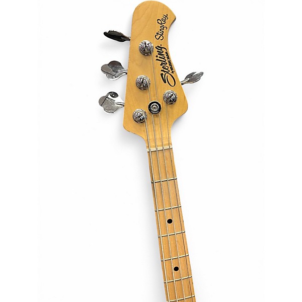Used Sterling by Music Man ray24 Butterscotch Electric Bass Guitar