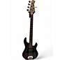 Used Sterling by Music Man Sting Ray 5 HH Ruby Red Burst Electric Bass Guitar thumbnail