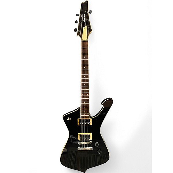 Used Ibanez IC300 Black Solid Body Electric Guitar
