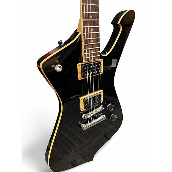 Used Ibanez IC300 Black Solid Body Electric Guitar