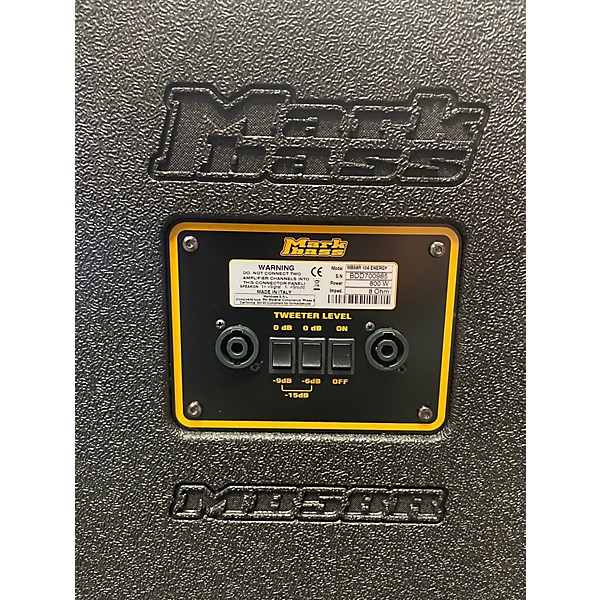Used Markbass mb58r 104  Bass Cabinet