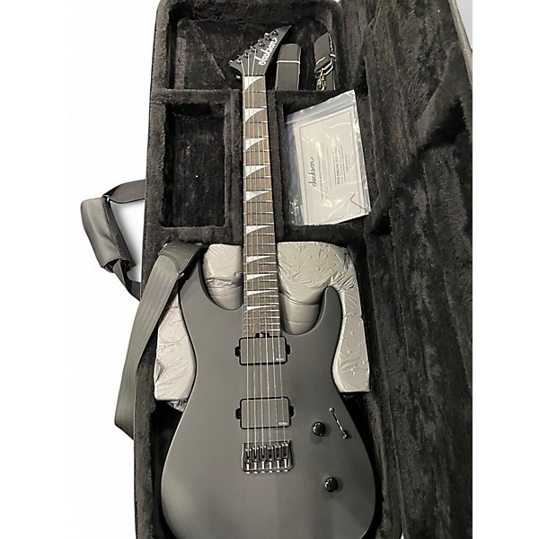 Used Jackson SL2H Satin Black Solid Body Electric Guitar