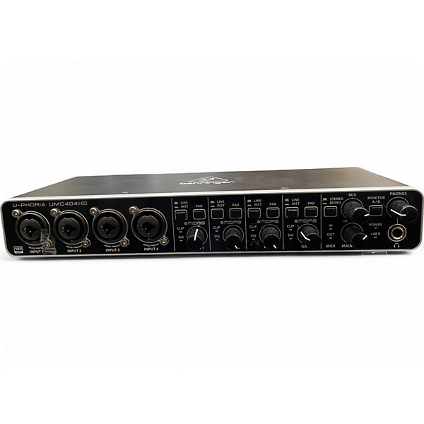 UMC404HD U-PHORIA - 製品一覧 - ベリンガー公式ホームページ