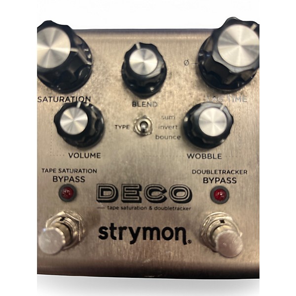 Used Strymon Deco Tape Saturation and Doubletracker Delay Effect Pedal
