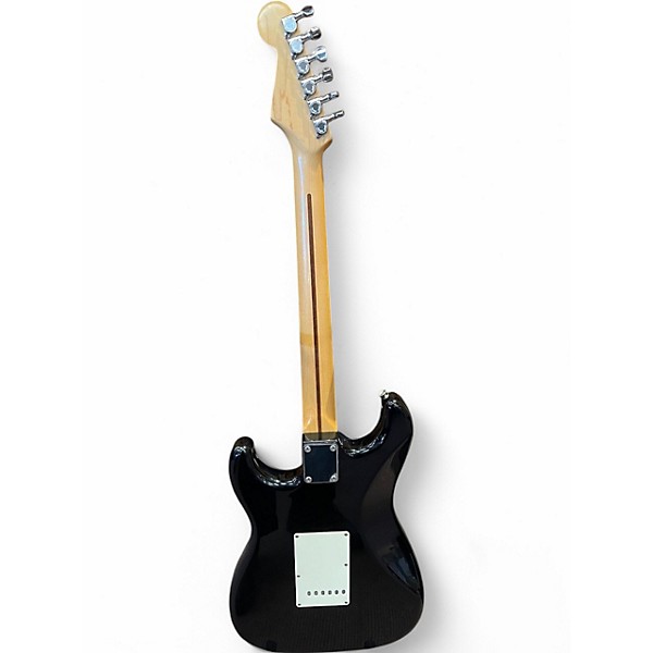 Vintage 1985 Squier Standard Stratocaster Black Solid Body Electric Guitar