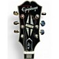 Used Epiphone Les Paul Custom Silverburst Solid Body Electric Guitar