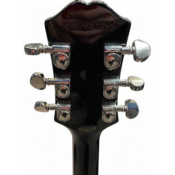 Used Epiphone Les Paul Custom Silverburst Solid Body Electric Guitar