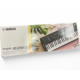 Used 2024 Yamaha PSRE283 Keyboard Workstation