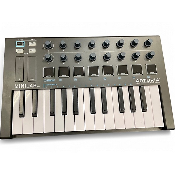 Used Arturia Minilab MKII MIDI Controller