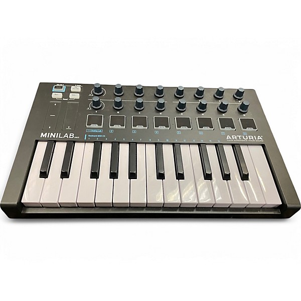 Used Arturia Minilab MKII MIDI Controller