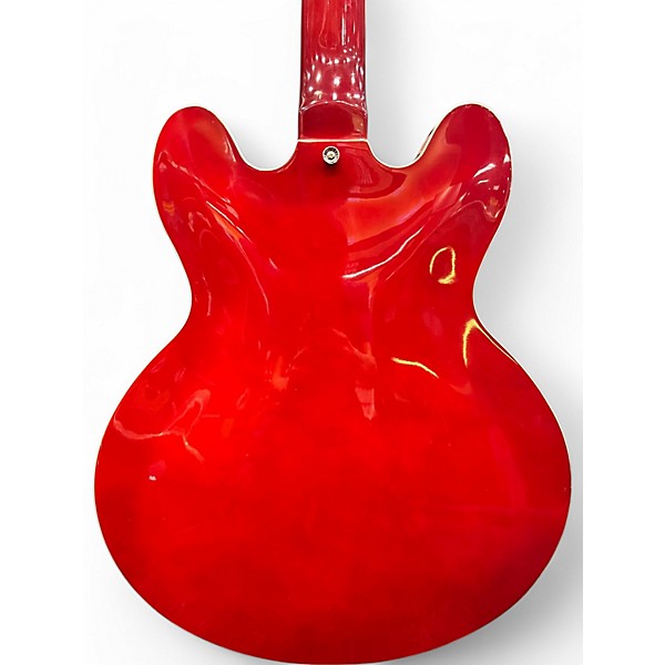 Used Cozart Custom Trini Lopez 335 Clone Red Hollow Body Electric Guitar