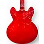 Used Cozart Custom Trini Lopez 335 Clone Red Hollow Body Electric Guitar
