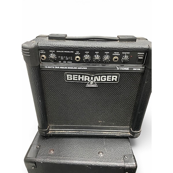 Used Behringer GM108 15W 1X8 V Tone Guitar Combo Amp