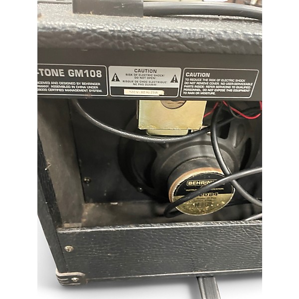 Used Behringer GM108 15W 1X8 V Tone Guitar Combo Amp