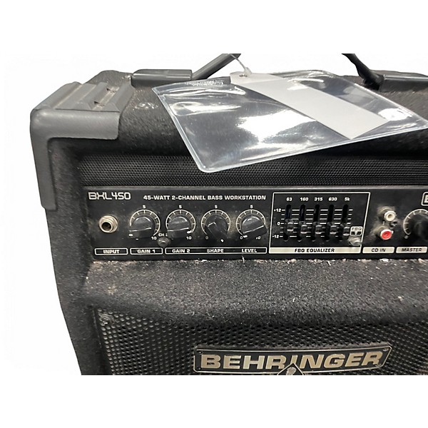 Used Behringer Ultrabass BXL3000A 300W 1x15 Bass Combo Amp