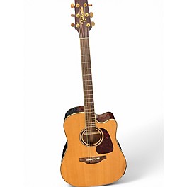 Used Takamine P4DC PRO SERIES DREADNOUGHT NATURAL Acoustic Electric Guitar