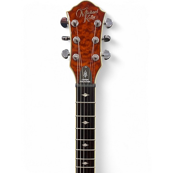 Used Michael Kelly CUSTOM COLLECTION PATRIOT INSTINCT Natural Solid Body Electric Guitar
