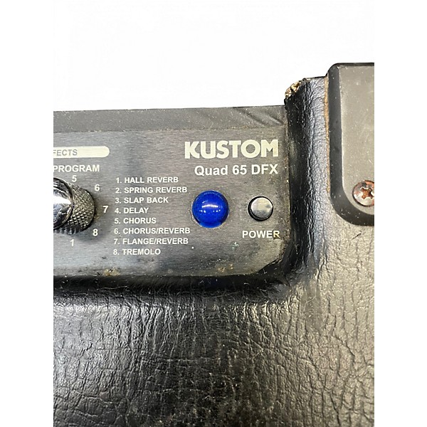 Used Kustom QUAD 65 DFX Guitar Combo Amp