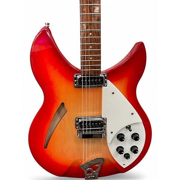 Used Rickenbacker 330 Fireglo Hollow Body Electric Guitar