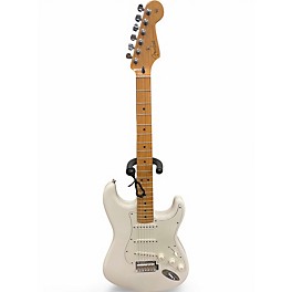 Used Fender Player Stratocaster Polar White Solid Body Electric Guitar