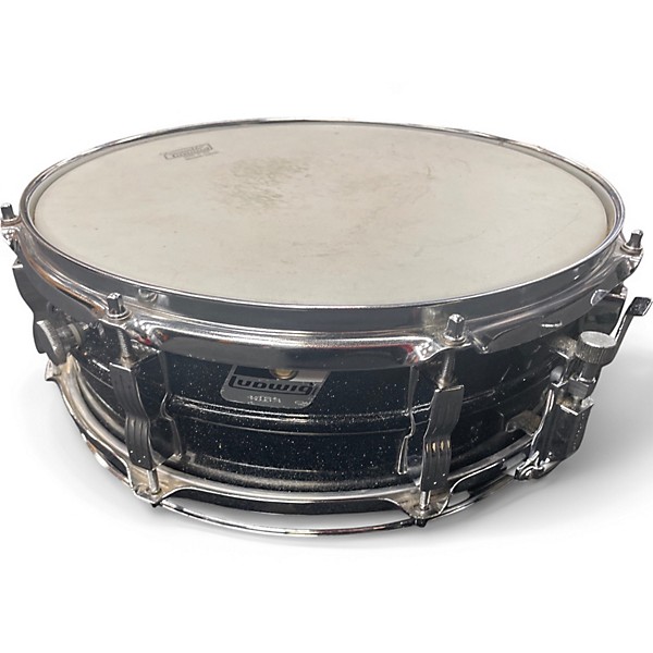 Used Ludwig 5X14 Acrolite Snare galaxy black Drum