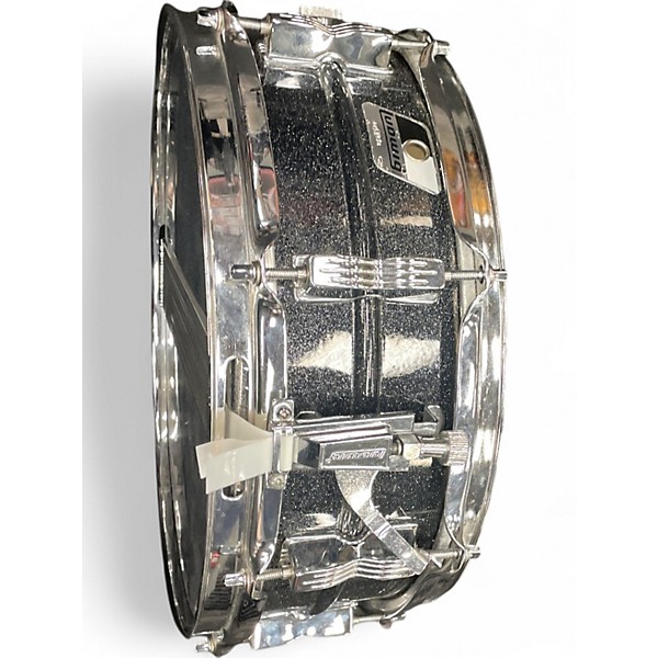Used Ludwig 5X14 Acrolite Snare galaxy black Drum