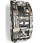 Used Ludwig 5X14 Acrolite Snare galaxy black Drum