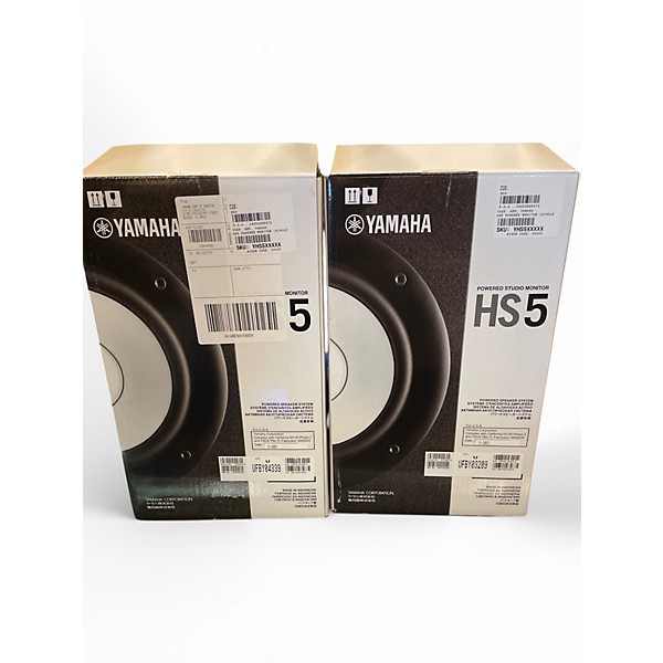 Used Yamaha Used Yamaha HS5'S PAIR Powered Monitor | Guitar
