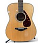 Used Yamaha FG730S Natural Acoustic Guitar