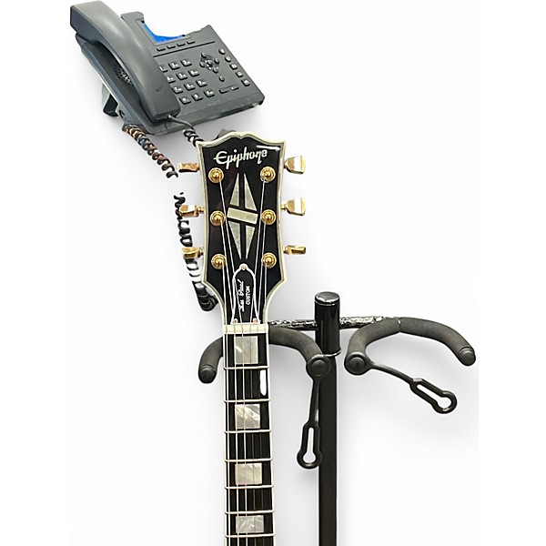 Used 2024 Epiphone Les Paul Custom inspired by gibson custom shop Alpine White  Solid Body Electric Guitar
