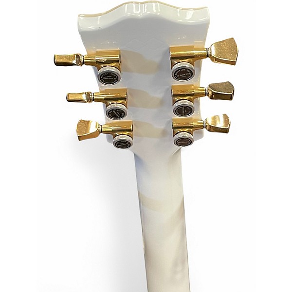Used 2024 Epiphone Les Paul Custom inspired by gibson custom shop Alpine White  Solid Body Electric Guitar