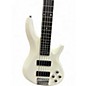Used Schecter Guitar Research C5 DELUXE WHITE Electric Bass Guitar