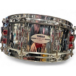 Used Yamaha 14in KSD-245 SNARE Silver Drum
