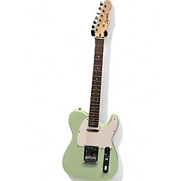 Used Squier Telecaster Surf Green Solid Body Electric Guitar